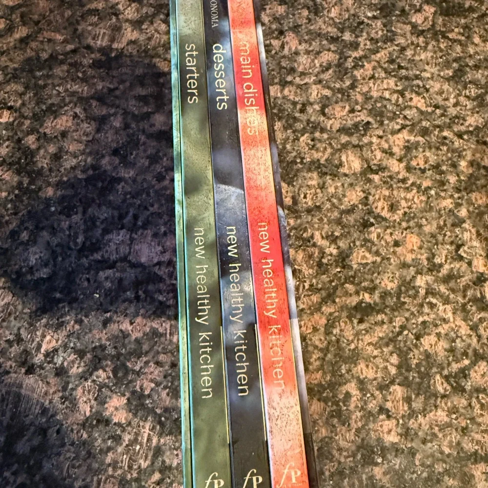 Williams Sonoma Healthy Kitchen Cookbook 3 set